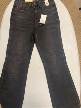 Judy Blue Black Flare Wide-Leg Jeans